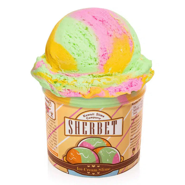 Sherbet Scented Ice Cream Pint Slime - Kawaii Slime – The Red Balloon Toy  Store