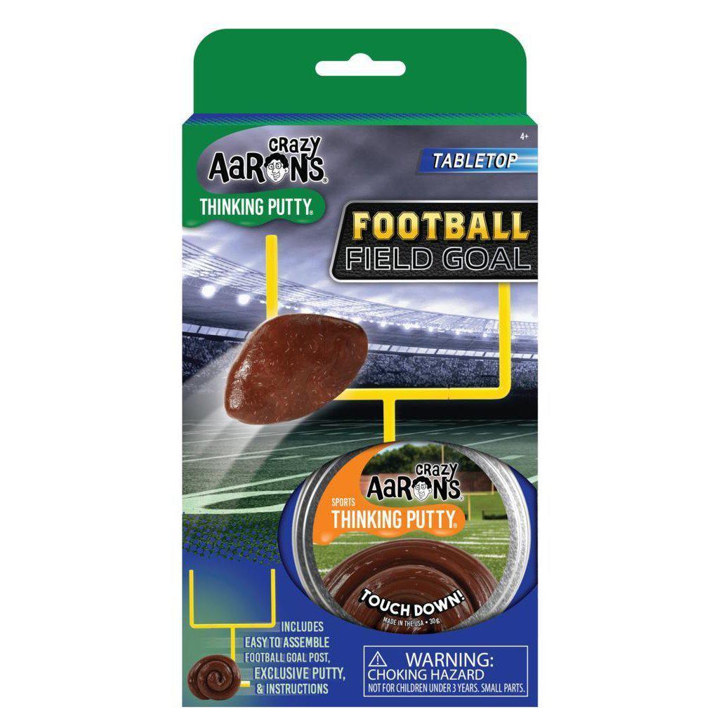 Sports Thinking Putty - Football Field Goal-Crazy Aaron's-The Red Balloon Toy Store