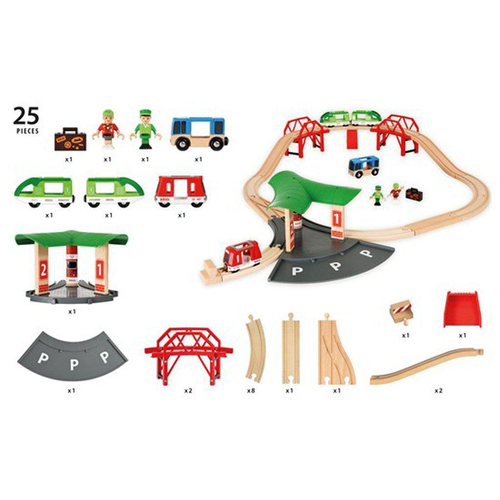 Travel Station Set-Brio-The Red Balloon Toy Store