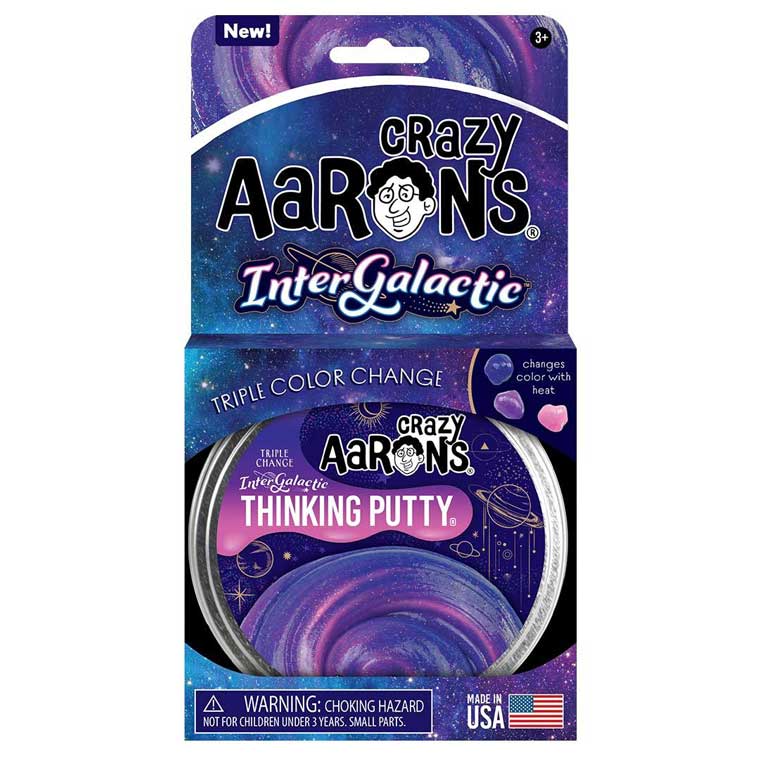 Triple Change Thinking Putty - Intergalactic-Crazy Aaron's-The Red Balloon Toy Store