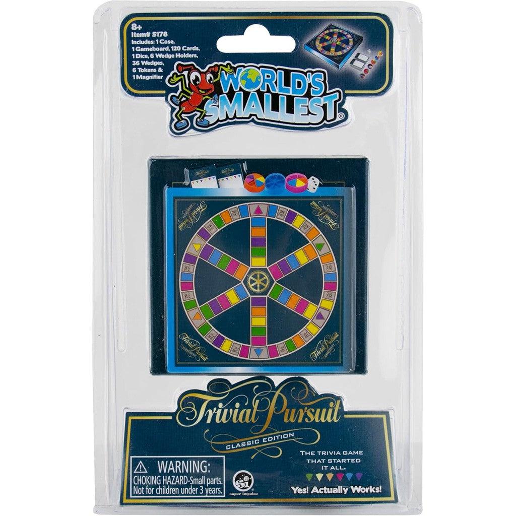 World's Smallest Trivial Pursuit - a tiny version of the classic board game