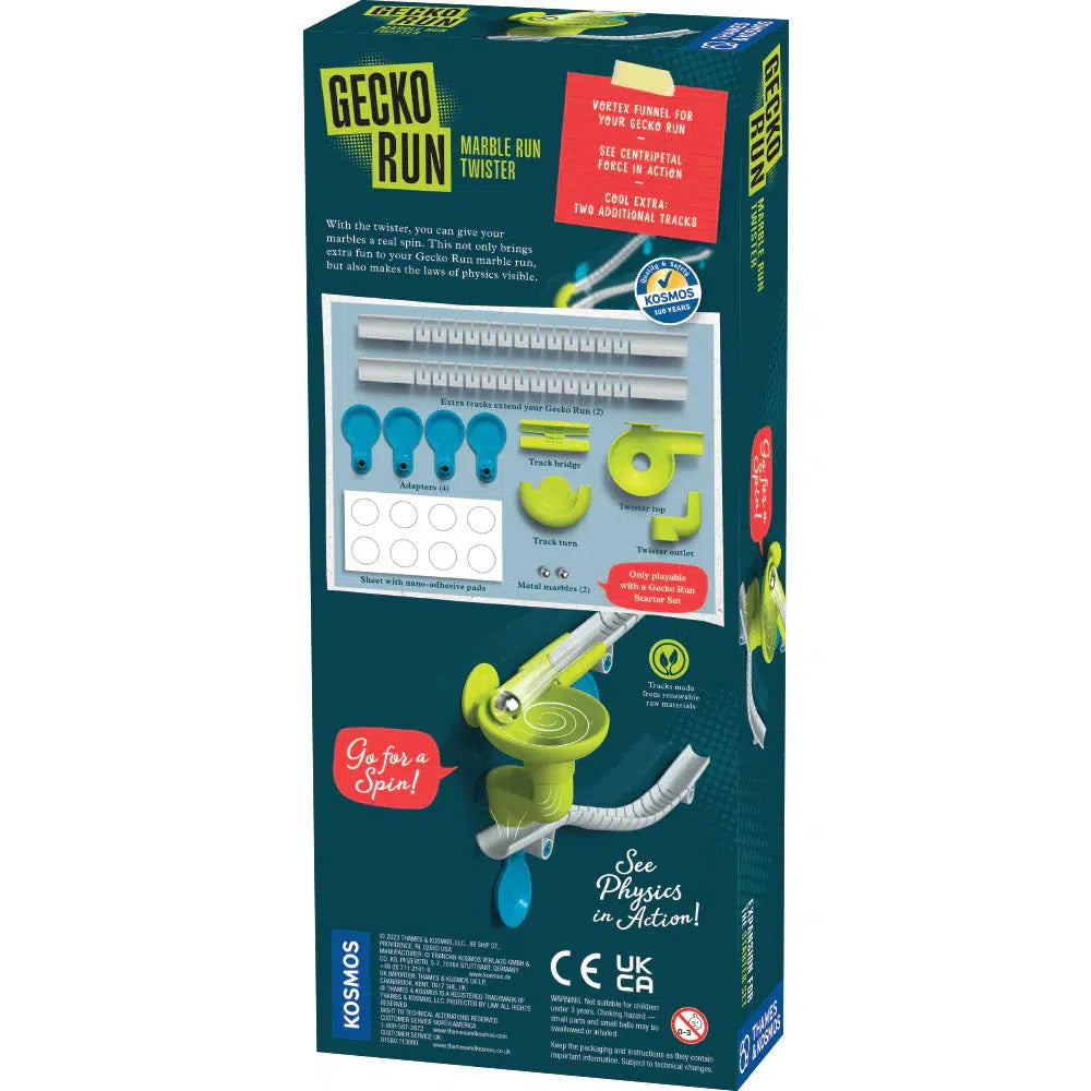 Back of gecko run twister box