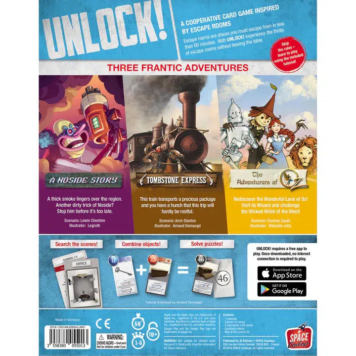 Unlock: Secret Adventures-Asmodee-The Red Balloon Toy Store