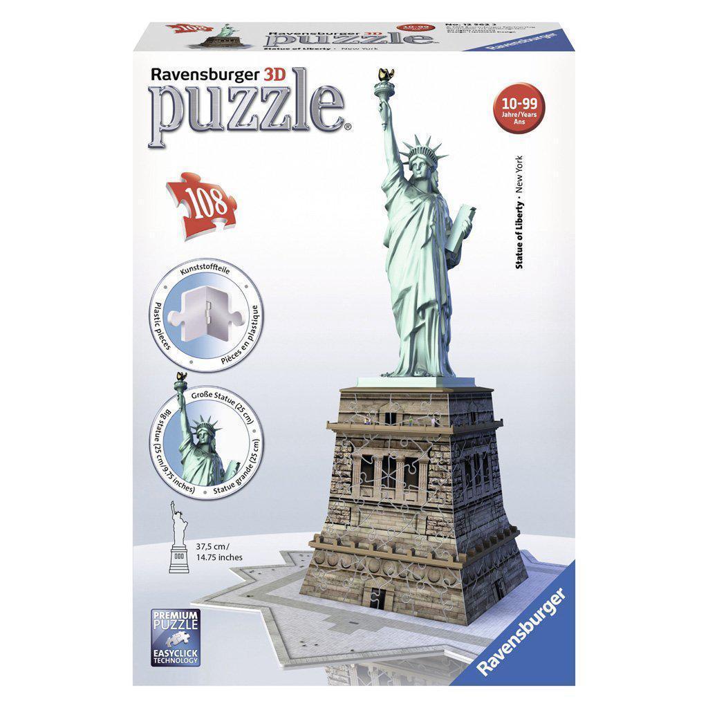 3D Puzzle - Statue of Liberty – The Red Balloon Toy Store