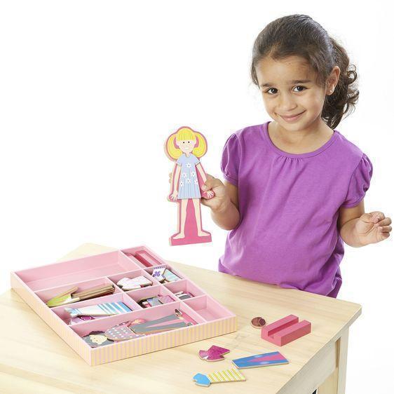 Melissa & Doug Magnetic Dress-Up Dolls $12