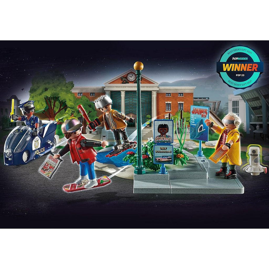Go Outatime with Playmobil's 'Back to the Future' Sets - the Roarbots