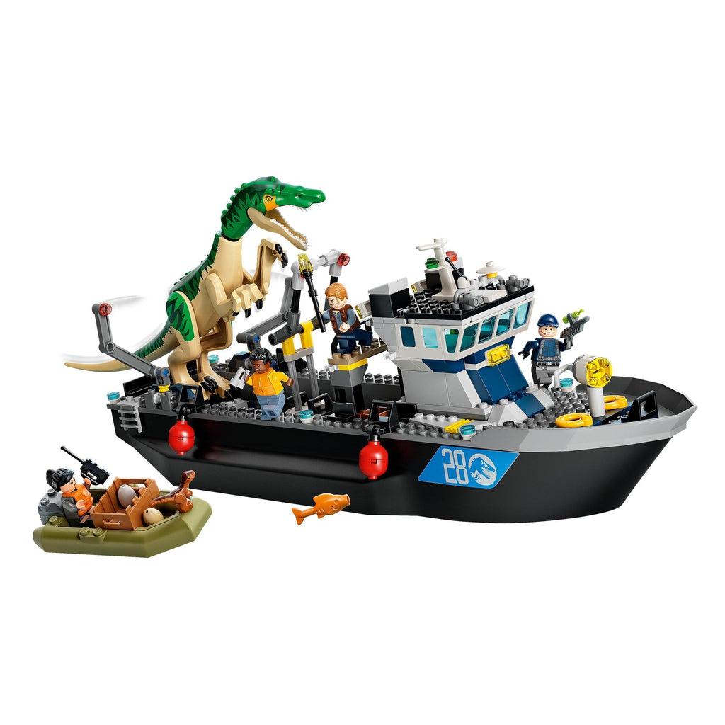 LEGO Baryonyx Dinosaur Boat Escape (76942) – Red Balloon Store