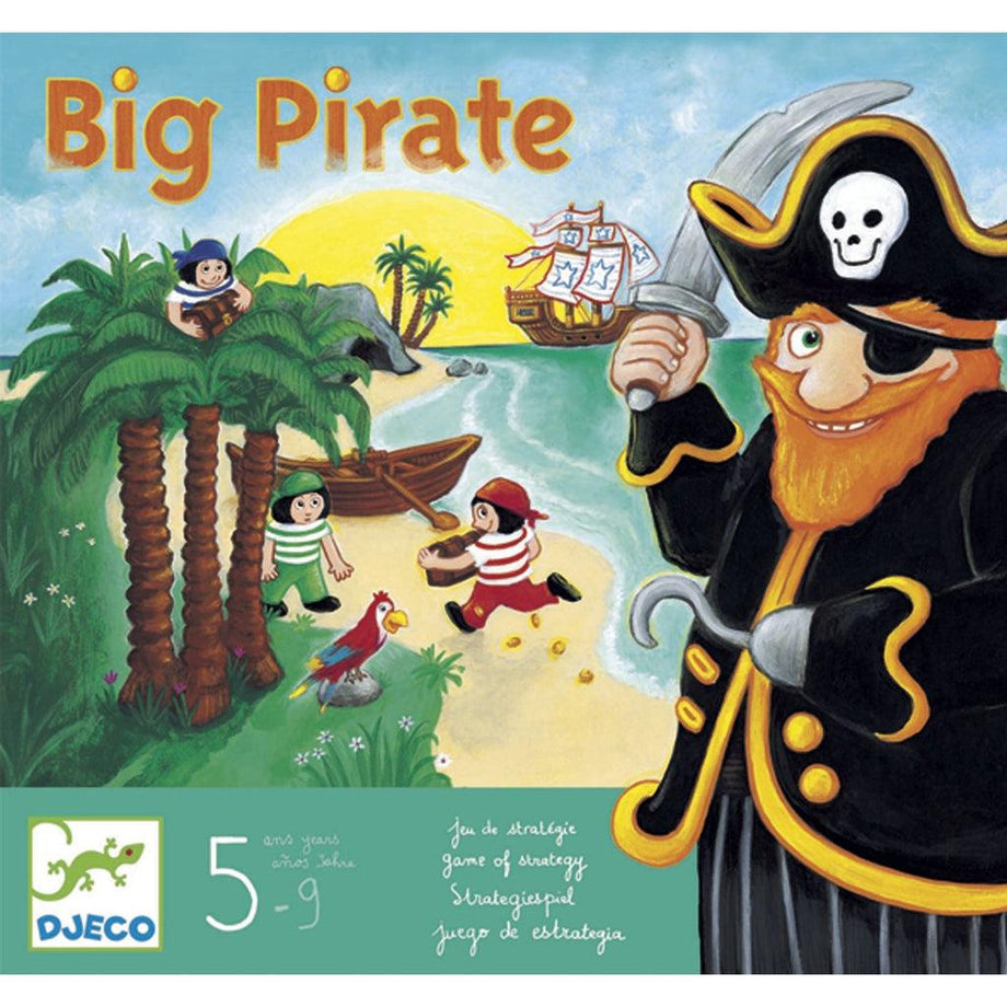 Djeco Gioco da Tavolo Big Pirate di Djeco - un bel regalo per bambini