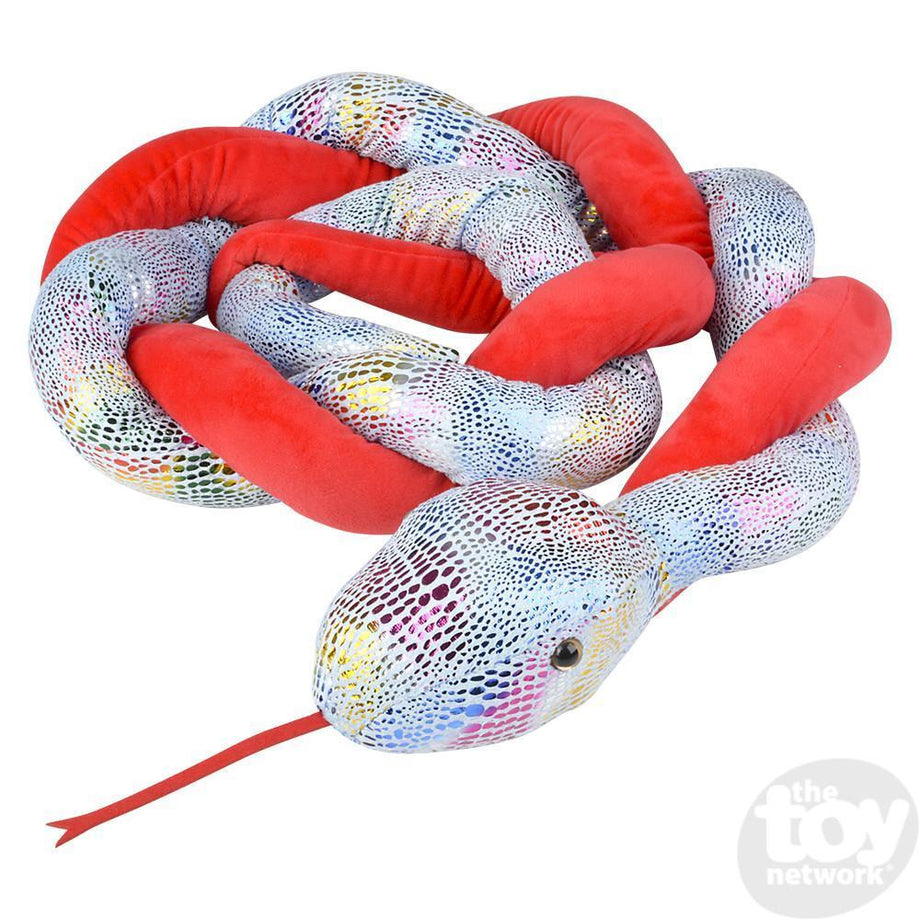 Giant Rainbow Sequin Snake - The Toy Network – The Red Balloon Toy Store