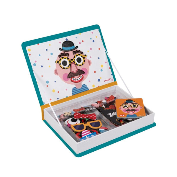 Girl's Crazy Face Magnetic Book