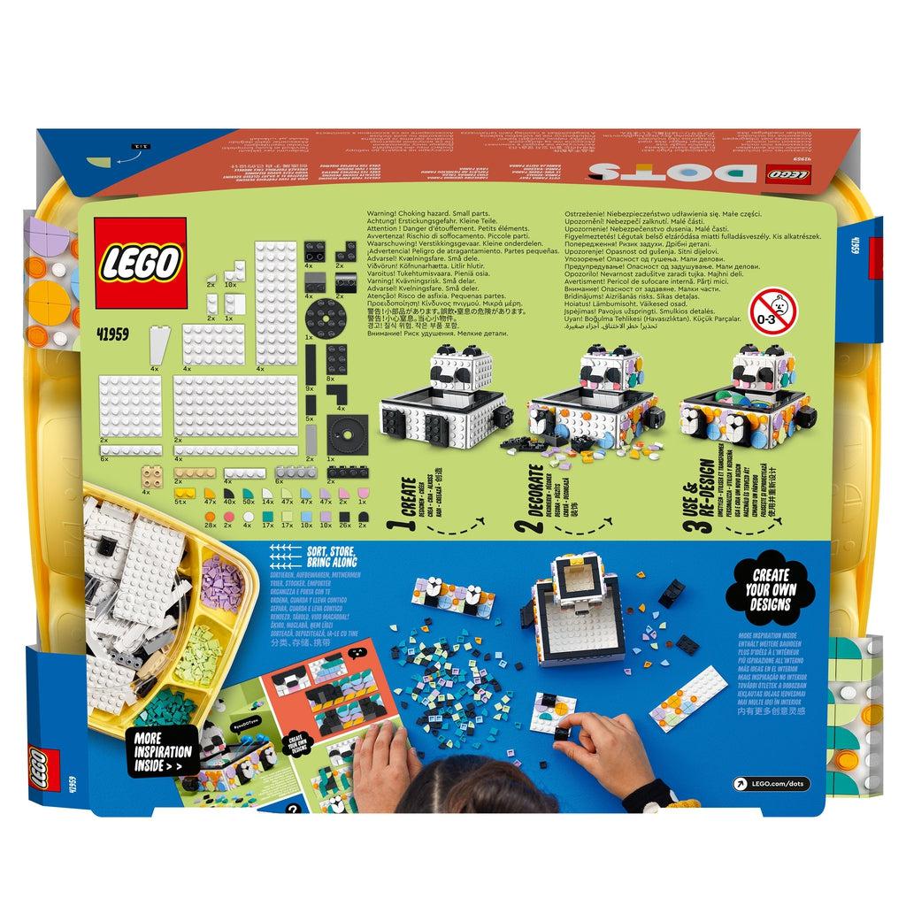 Cute Panda Tray 41959 | DOTS | Buy online at the Official LEGO® Shop US