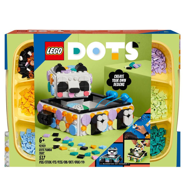 Cute Panda Tray 41959 | DOTS | Buy online at the Official LEGO® Shop US