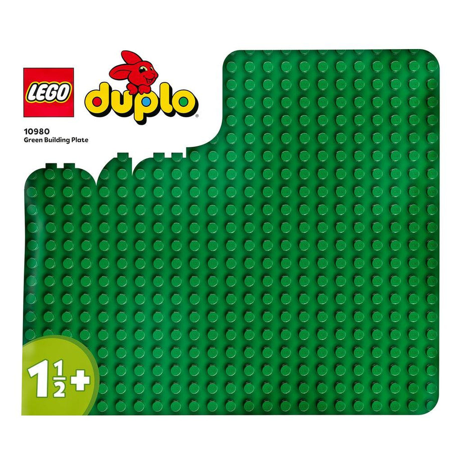 2 Lego Duplo Large Base Board Green Plate 15 x 15 24 x 24 Pegs