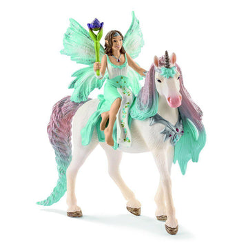 Schleich bayala, Unicorn Toys, Unicorn Gifts for Girls and Boys 5-12 Years  Old, Winged Rainbow Unicorn Foal Multicolor, Large