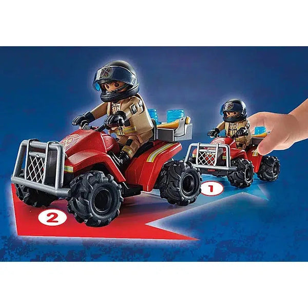 Fire Rescue Quad - Playmobil – The Red Balloon Toy Store