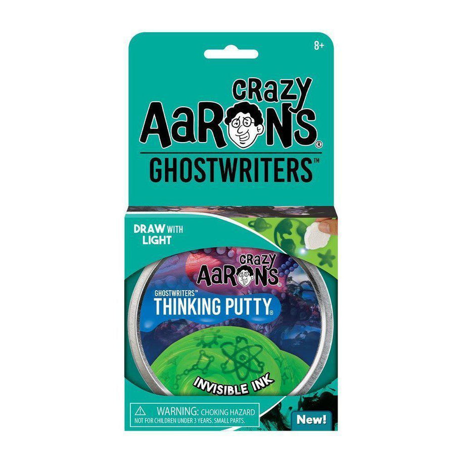 Invisible Ink - Crazy Aaron's Thinking Putty – The Red Balloon Toy