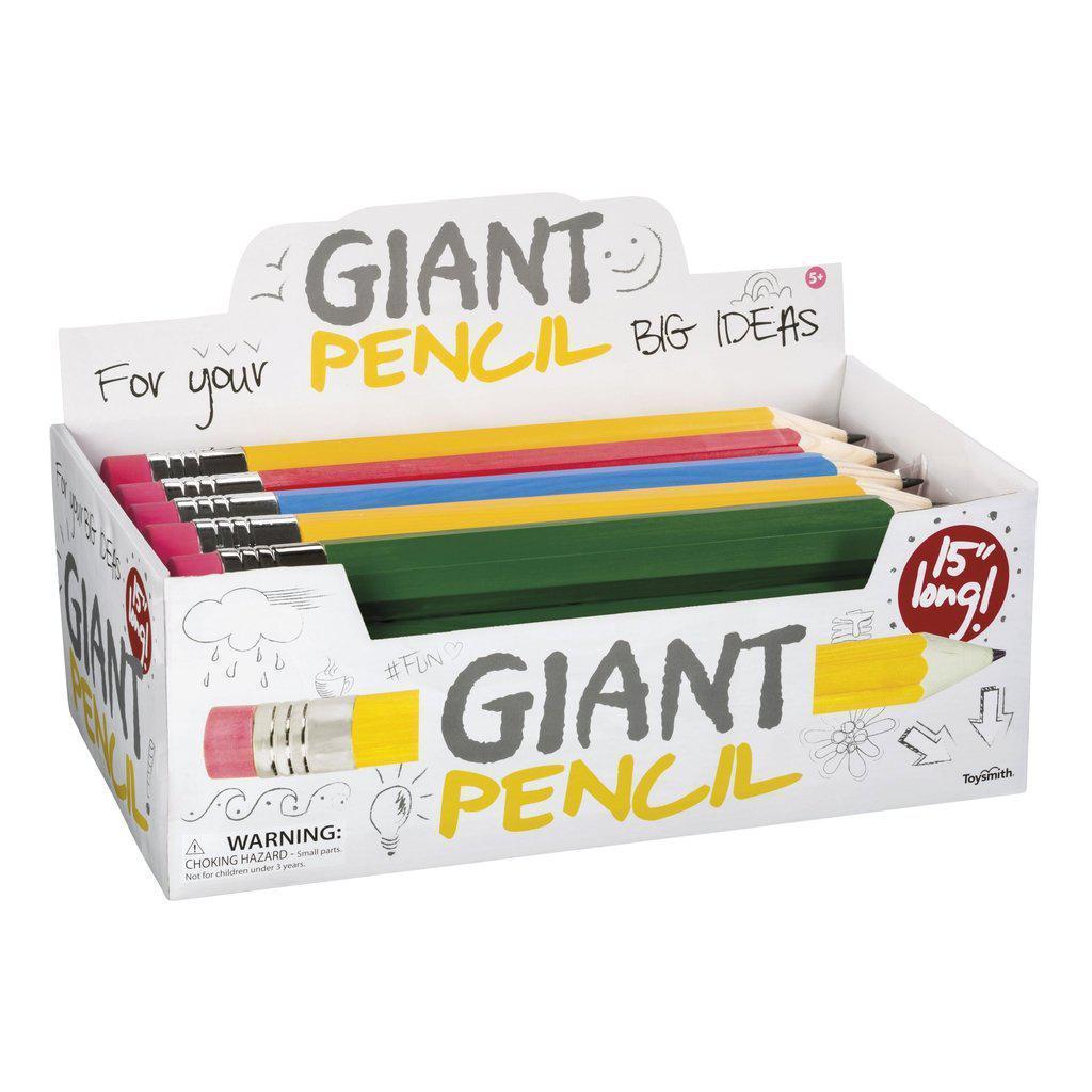 Totority 2pcs Art Pencil with Eraser Giants Big Fat Pencils Thick Pencils  Drawing Stationery Large Writing Pencil Drawing Pencils Orange Giant Pencil