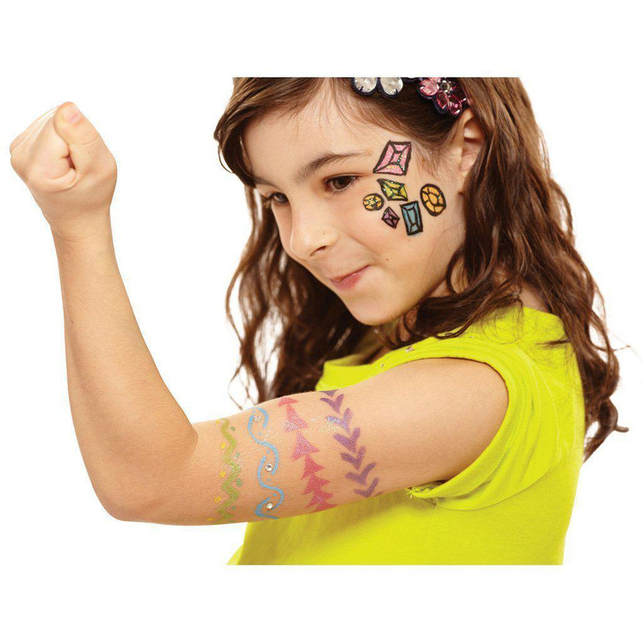 Glitter Face Paint Kids Stock Photos and Images - 123RF