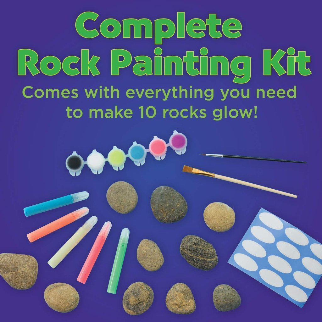 BainGesk Glow in The Dark Rock Painting Kit for Kids