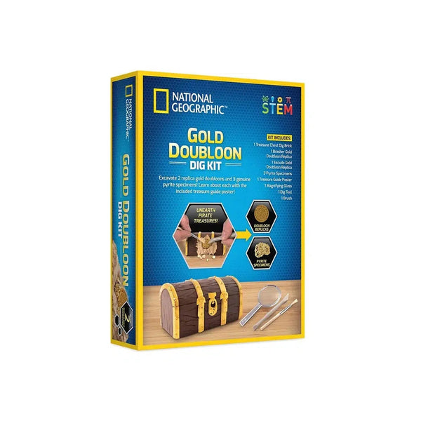 Gold Doubloon Dig Kit - National Geographic – The Red Balloon Toy