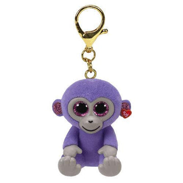 Luther the Dog Beanie Boo Key Clip