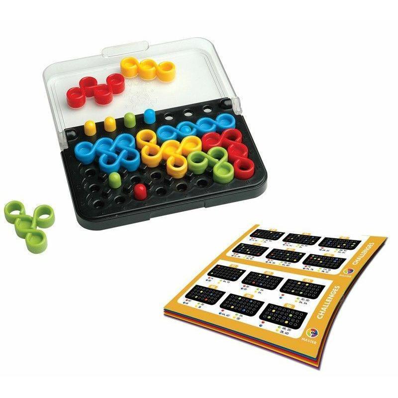 IQ Twist Puzzle Game with instructions, all pieces, and travel case