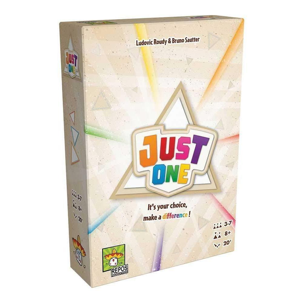 Just One board game/card game/board game/group game/word guessing  game/cooperative game/party game/party game/Repost Production