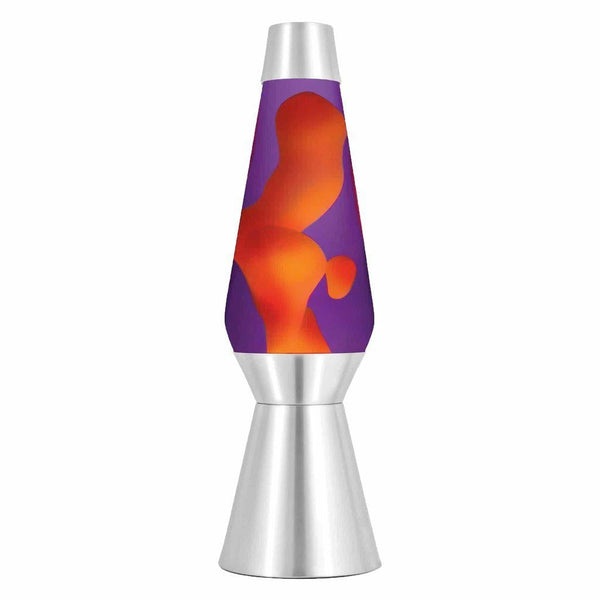 Lampe Lava Rouge et Mauve - 27 po