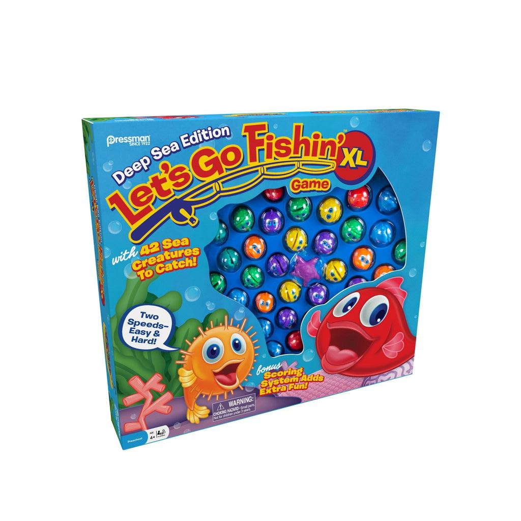 Let's Go Fishin' Game by Pressman - The Original Fast-Action Fishing Game!  : : Toys & Games