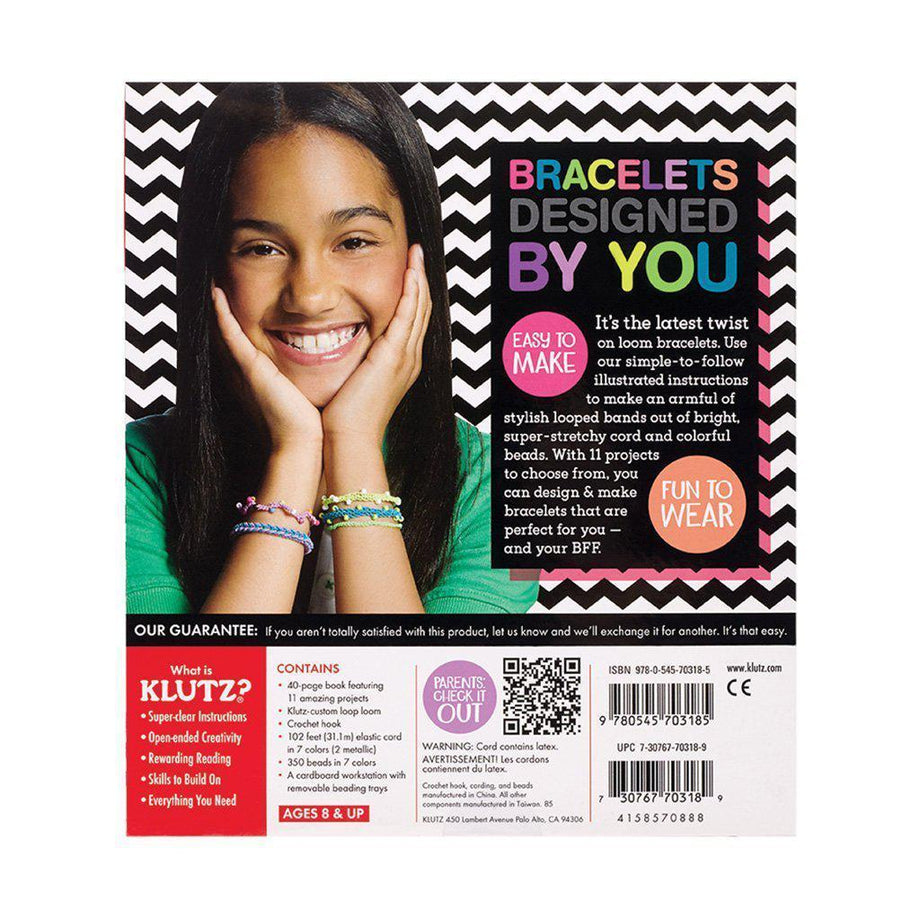 Bead Loom Bracelets Kit - Klutz Book & Activity - Jewelry Kits for Teens at  Weekend Kits