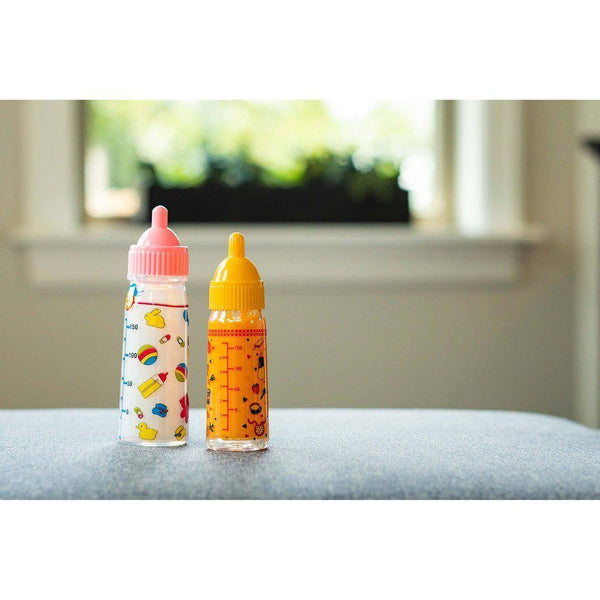 Toysmith - Large Magic Baby Bottle, 4.75, Milk & Orange Juice