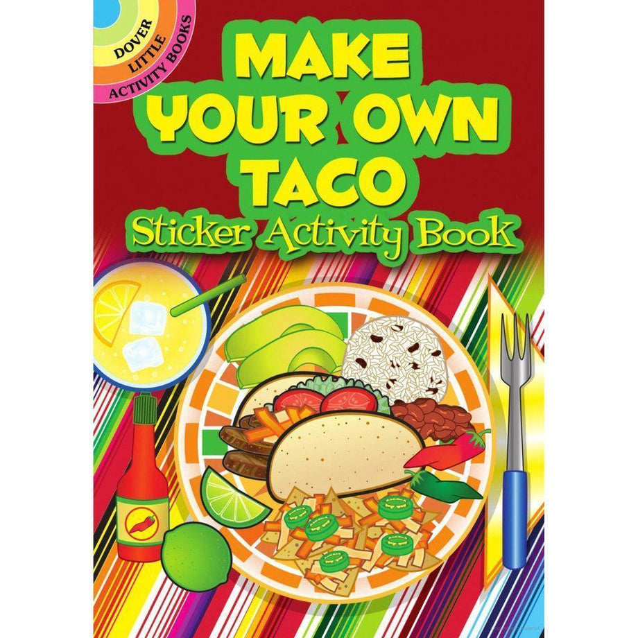 Make Your Own Taco Sticker Activity Book – The Red Balloon Toy Store