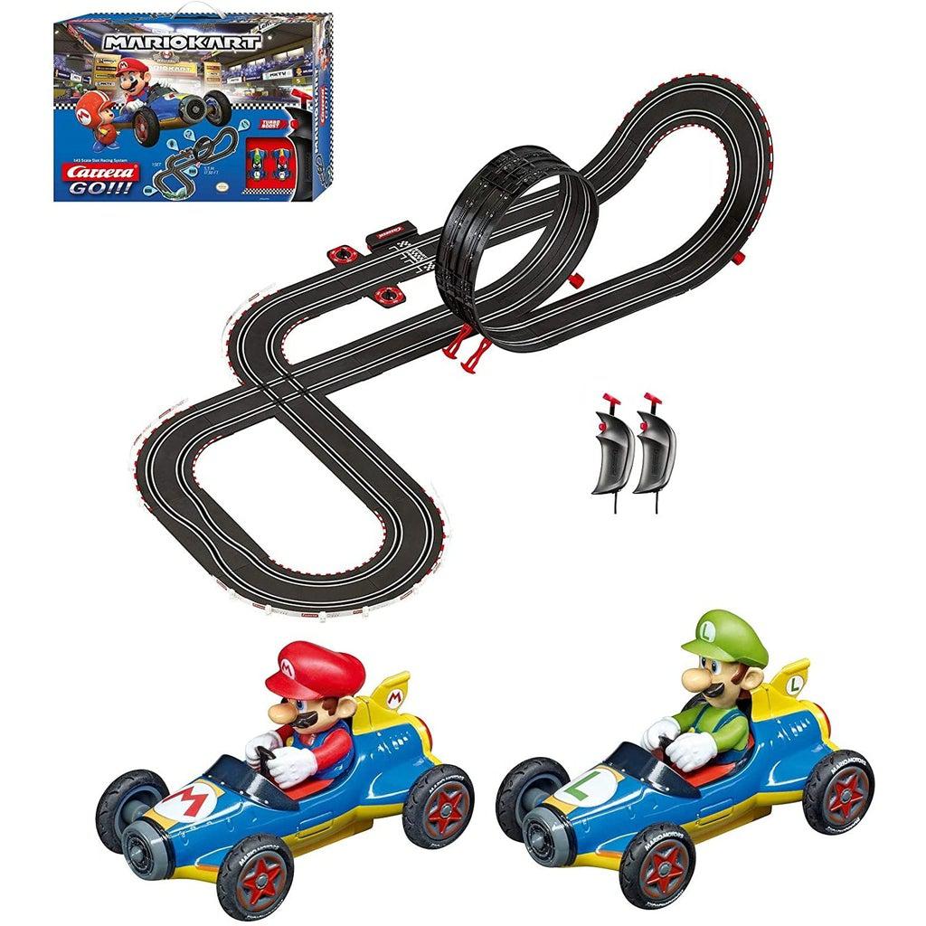 Mario Kart Carrera GO Track Layouts  Carrera, Slot car tracks, Kart racing