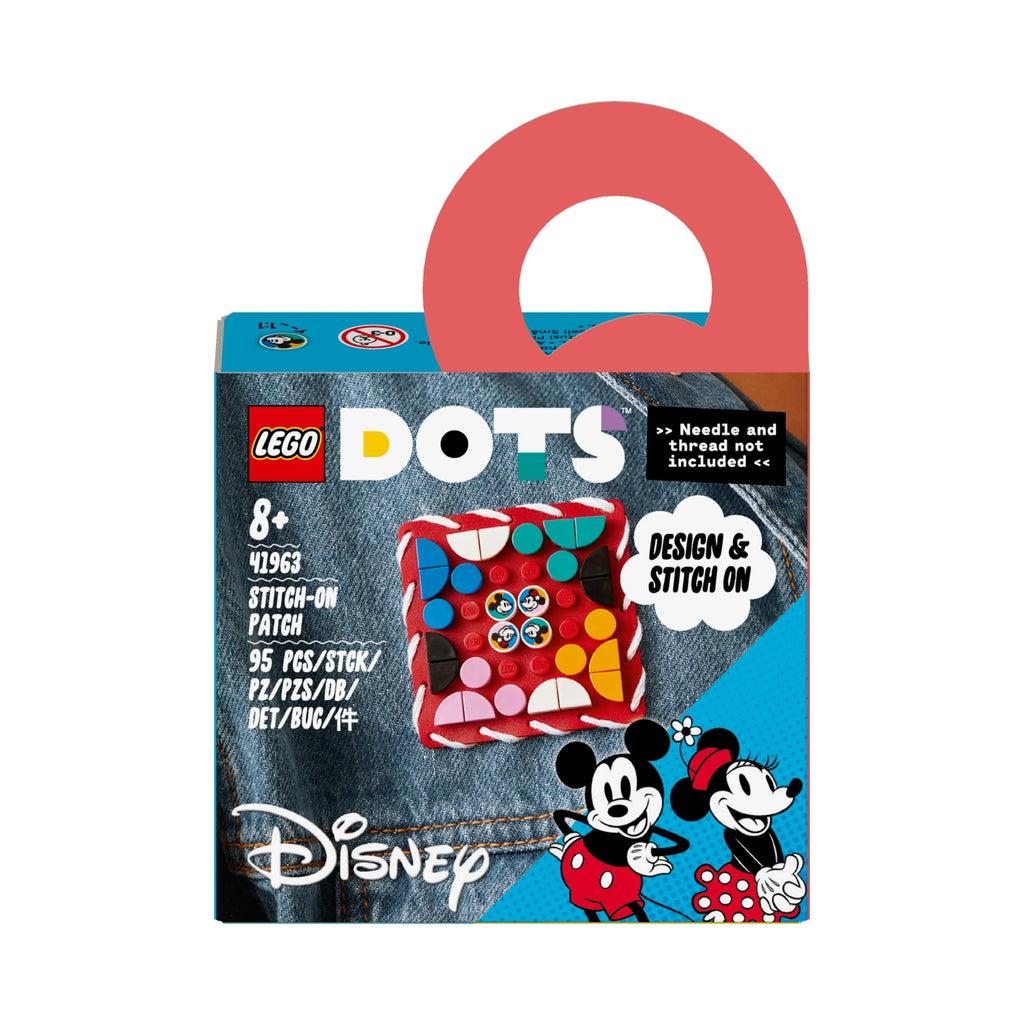 LEGO DOTS Mickey Mouse & Minnie Mouse Stitch-on Patch 41963 by