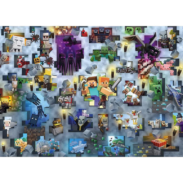 RAVENSBURGER: PUZZLE 1000PZ MINECRAFT MOBS - GIOCHI DA TAVOLO/SOCIETA' -  Vendiloshop