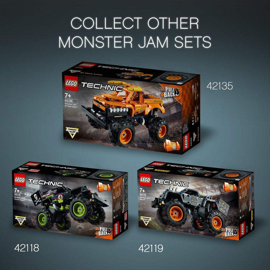Technic Monster Jam Max-D Truck - A2Z Science & Learning Toy Store
