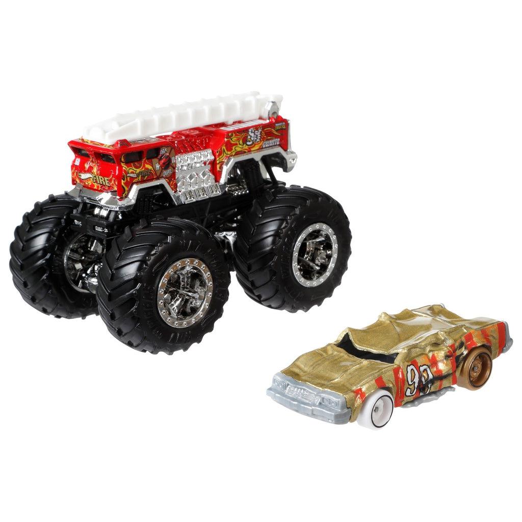 Hot Wheels Monster Trucks 1:64 Dino 2 Pack Vehicles