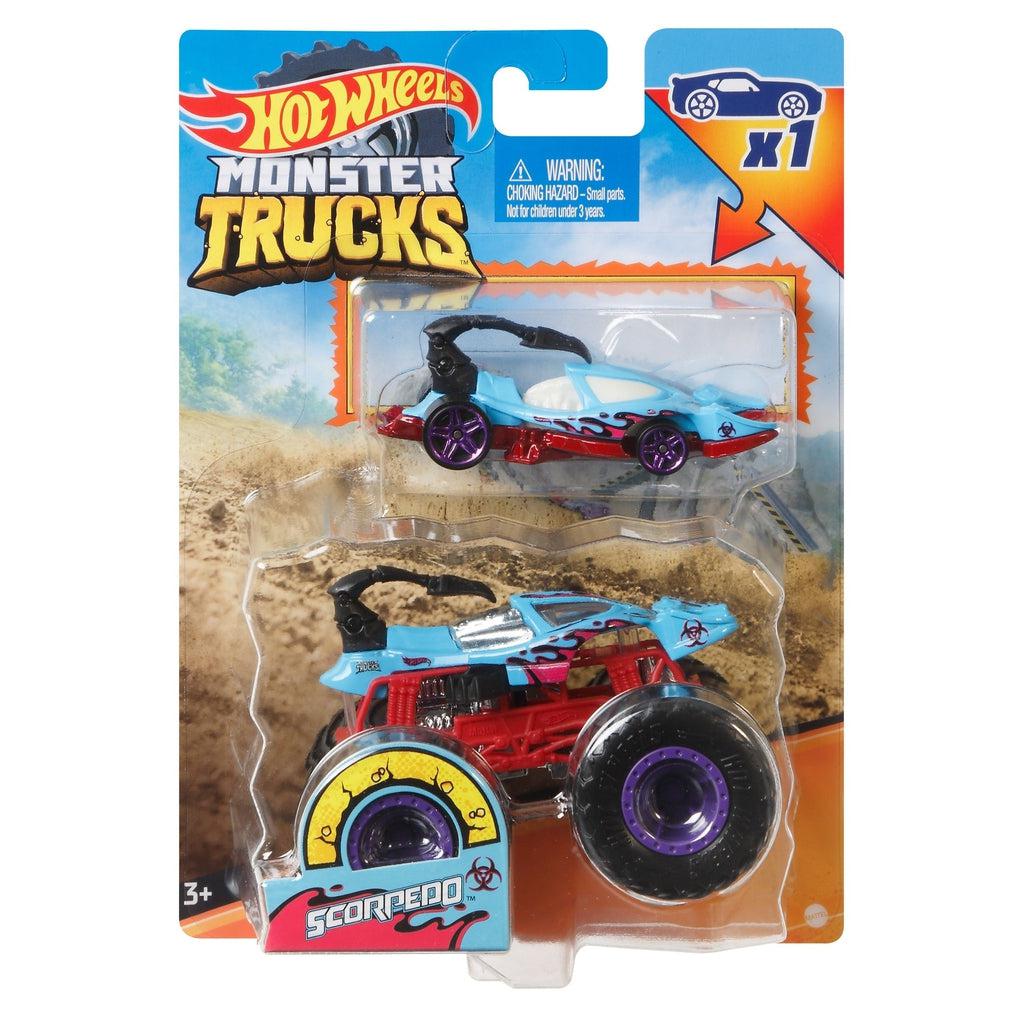 Monster Trucks Die-Cast Truck 2 Pack - Assorted by Hot Wheels at