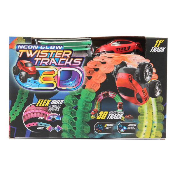 Circuit flexible Neon Glow Car Track Set, Commandez facilement en ligne