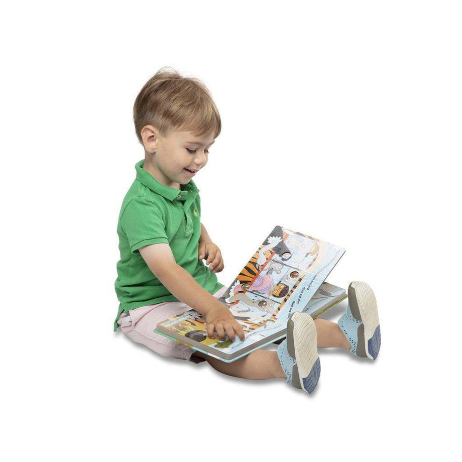 Poke-a-Dot - The Wheels on the Bus Wild Safari Board Book – The