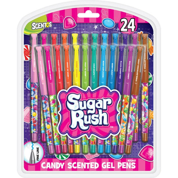 Scented Sugar Rush Gel Pens- 24PK – The Red Balloon Toy Store