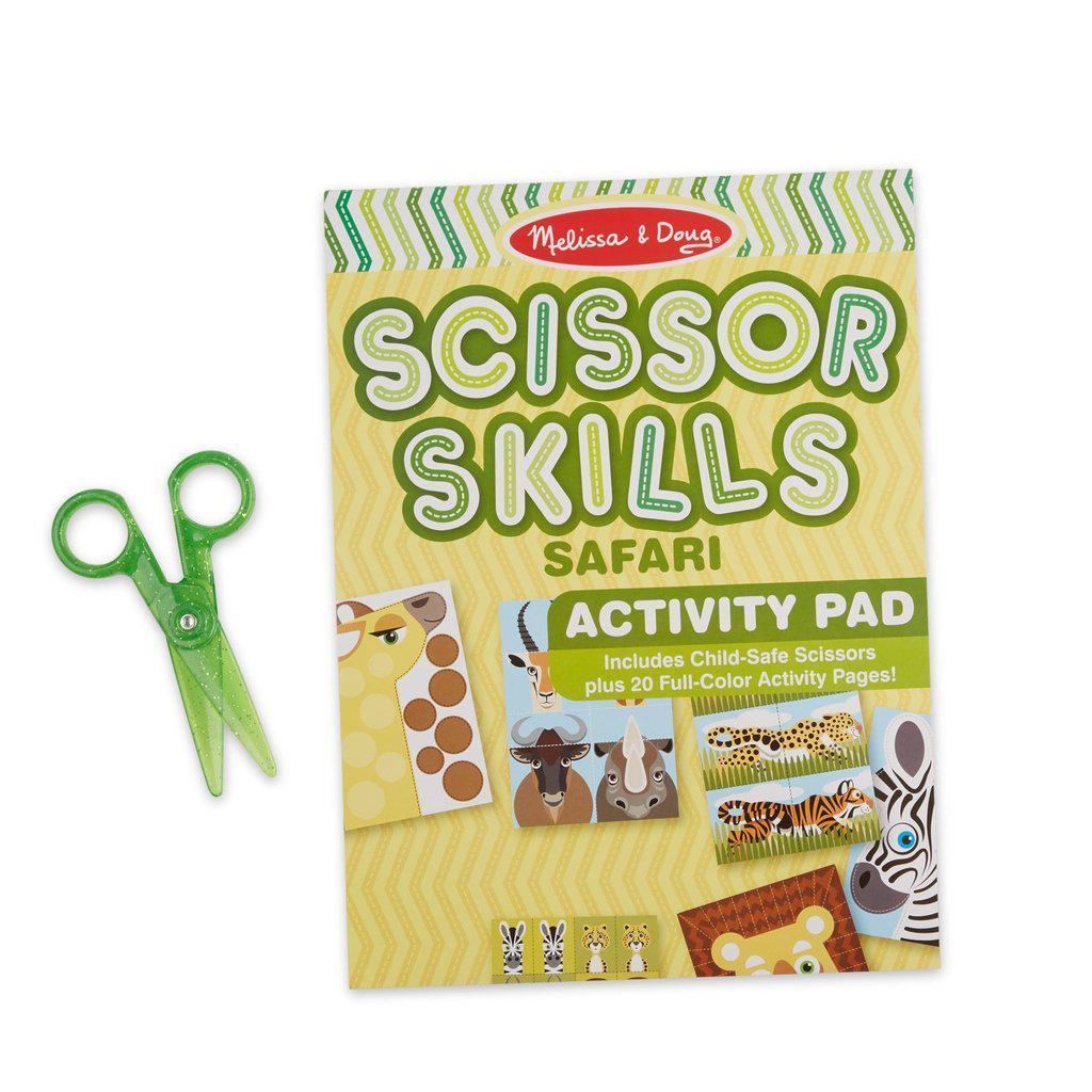 Melissa & Doug - Scissor Skills Activity Book With Pair of Child-Safe  Scissors (20 Pages) - English Edition
