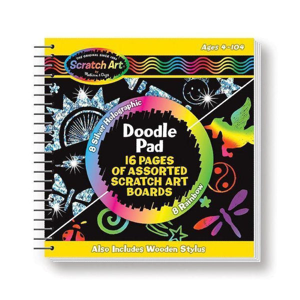 Scratch Art Doodle Pad – The Red Balloon Toy Store