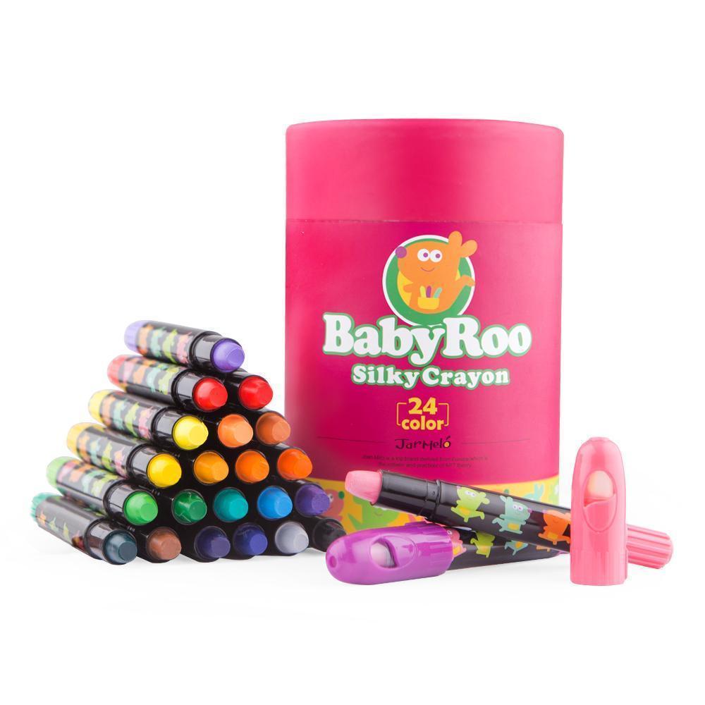 BebeBata-Silky Washable Crayons (6 Colors) – The Clean Room PH