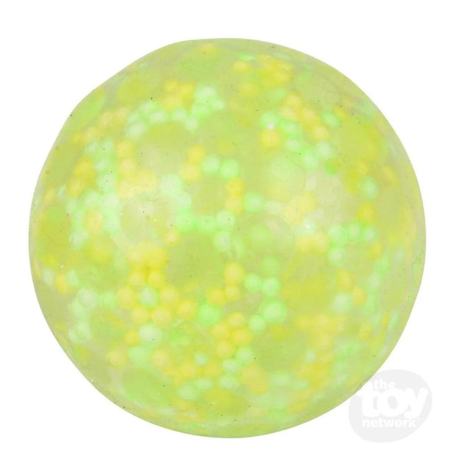 Squish Sticky Glow in The Dark Orbs, 2 Packs with 3 Balls Each