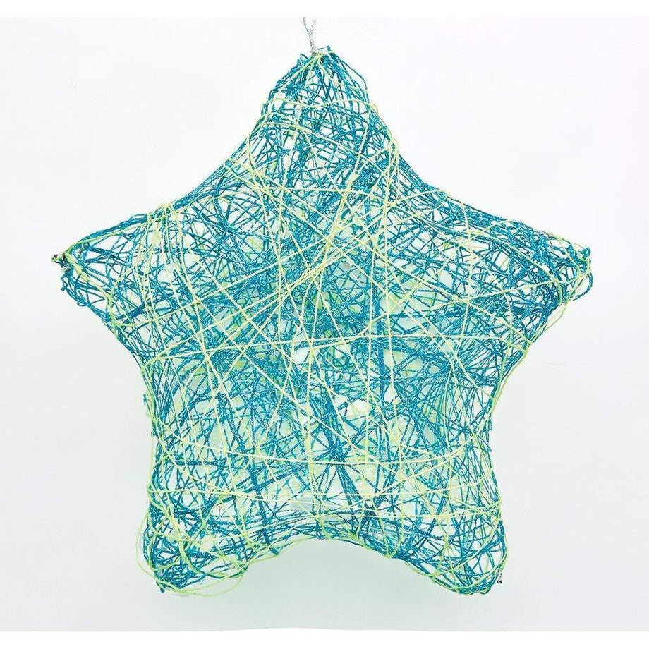 3D String Art Kit for Kids Makes a Light-up Star Lantern With 20