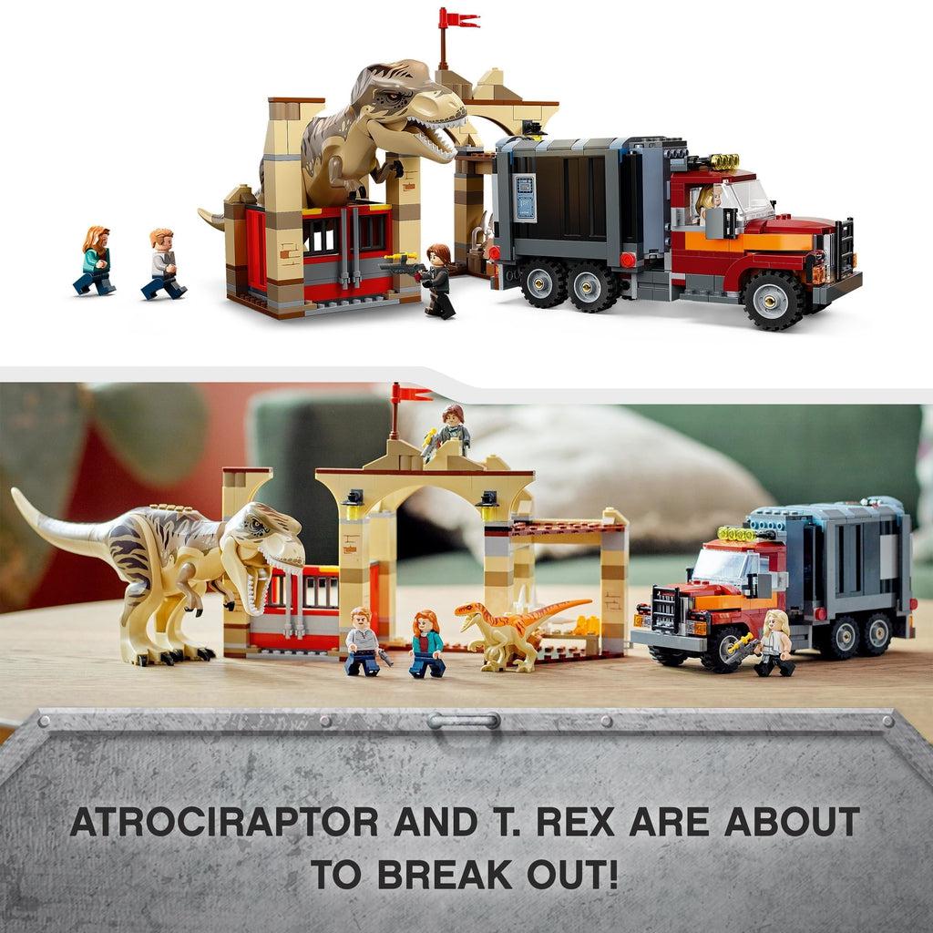 T. Rex & Atrociraptor Dinosaur Breakout-LEGO-The Red Balloon Toy Store