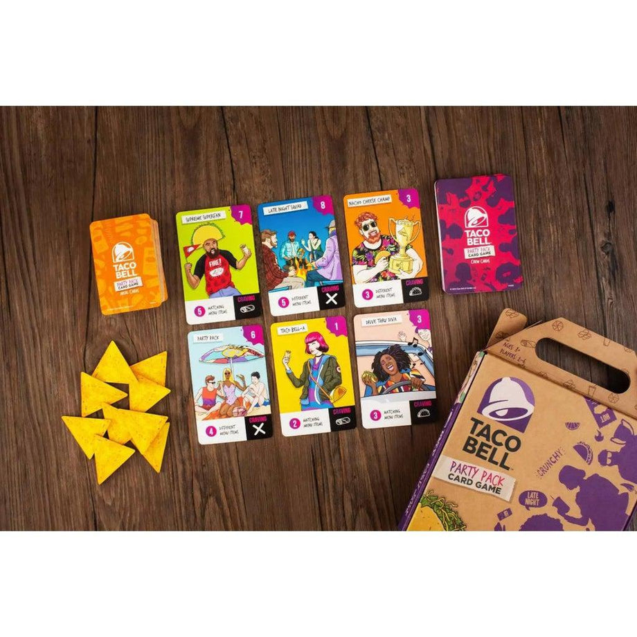 Taco Bell Party Pack Card Game - Ravensburger – The Red Balloon 