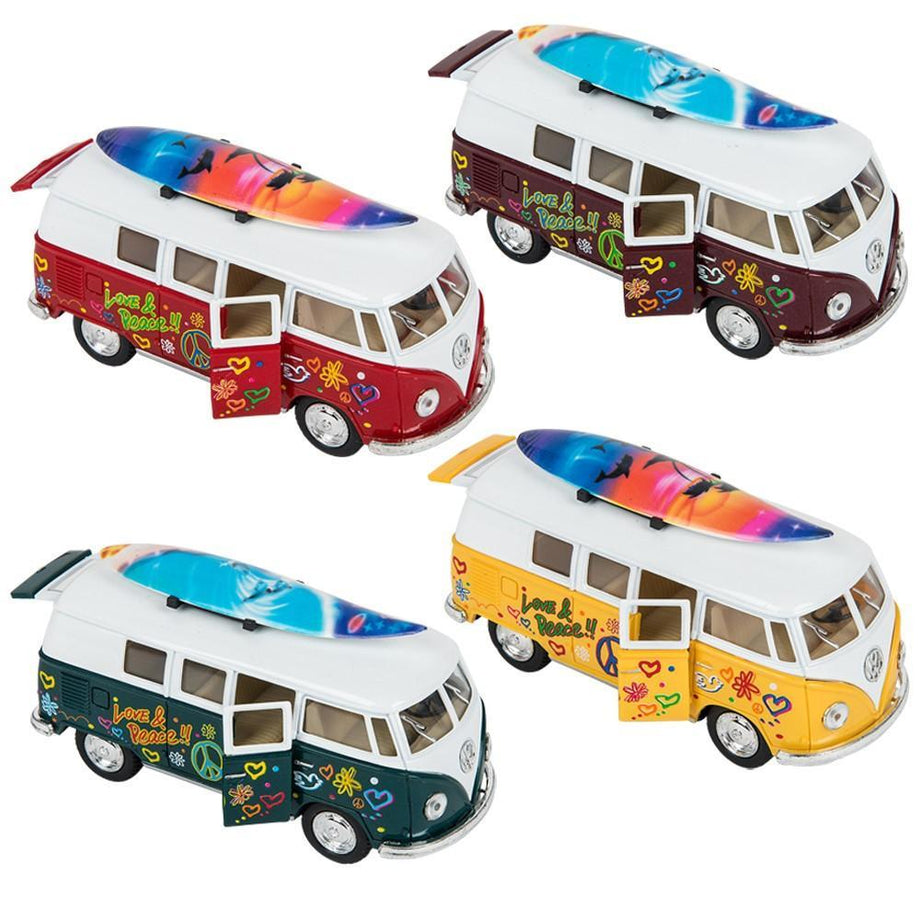 Three Piece Hippie Bus Tote Set